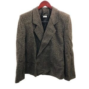 Vintage Giorgio Armani Blazer 40 charcoal gray jacket